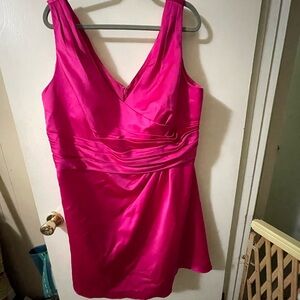 Semi formal dress. Fushia/hot pink